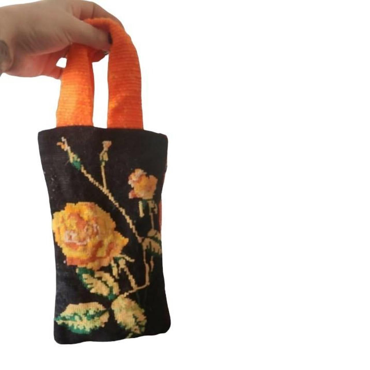 Yellow Rose Tapestry Mini Bag by Studio Burt