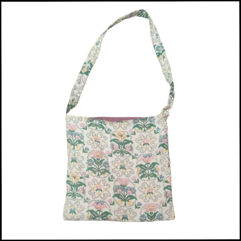 Vintage Fabric Shoulder Tote by Studio Burt