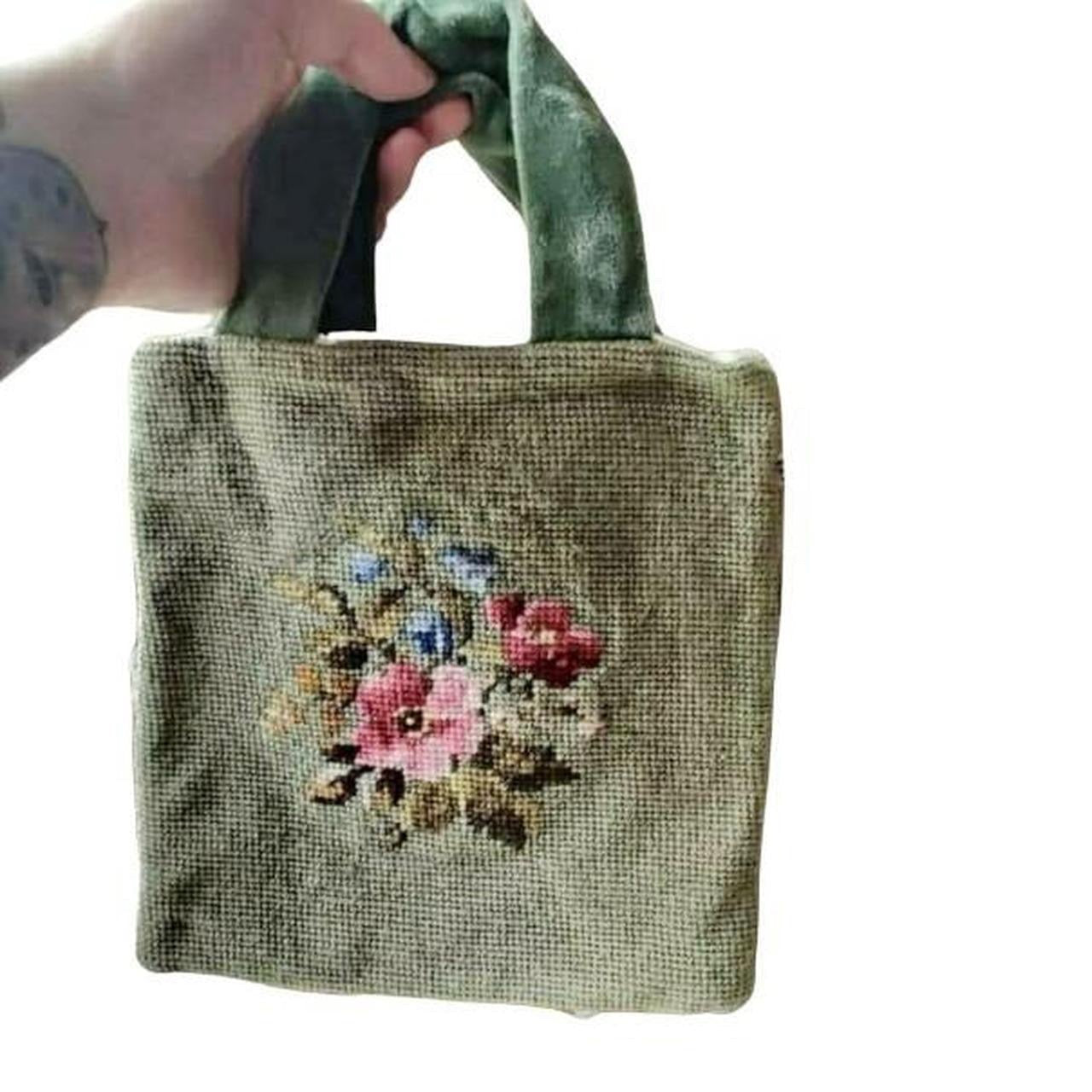 Pink Rose Tapestry Mini Bag by Studio Burt