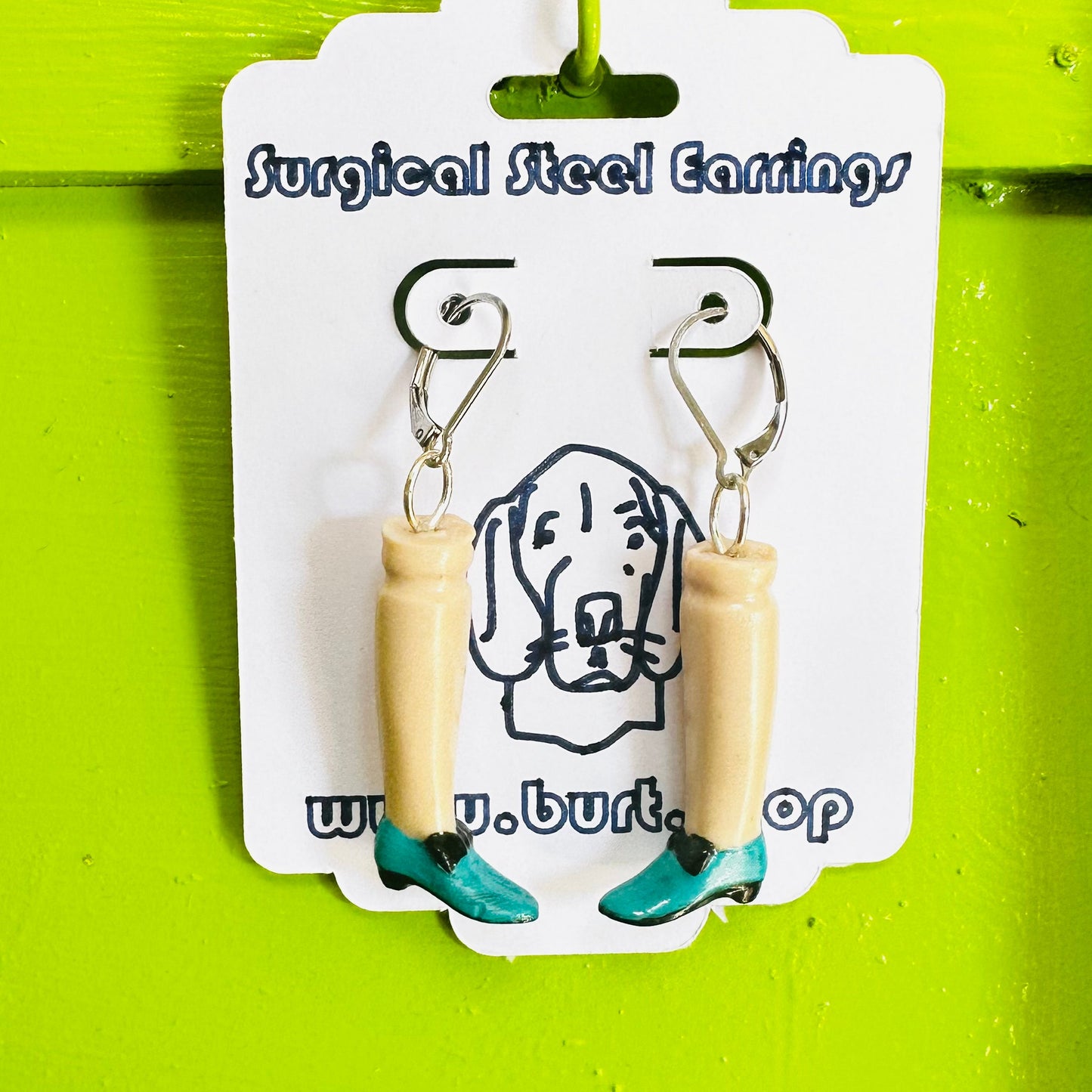 Doll Leg Earrings by Studio Burt