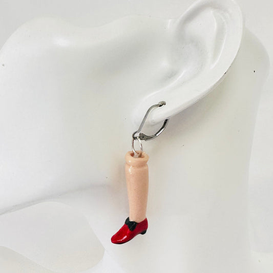 Doll Leg Earrings by Studio Burt